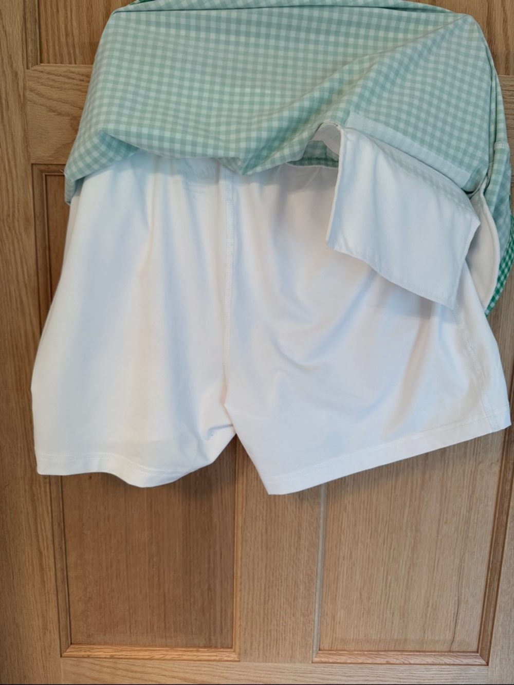 Walter Hagen Green Gingham A-Line Golf or Tennis Skirt - Women size XL - Picture 5 of 5